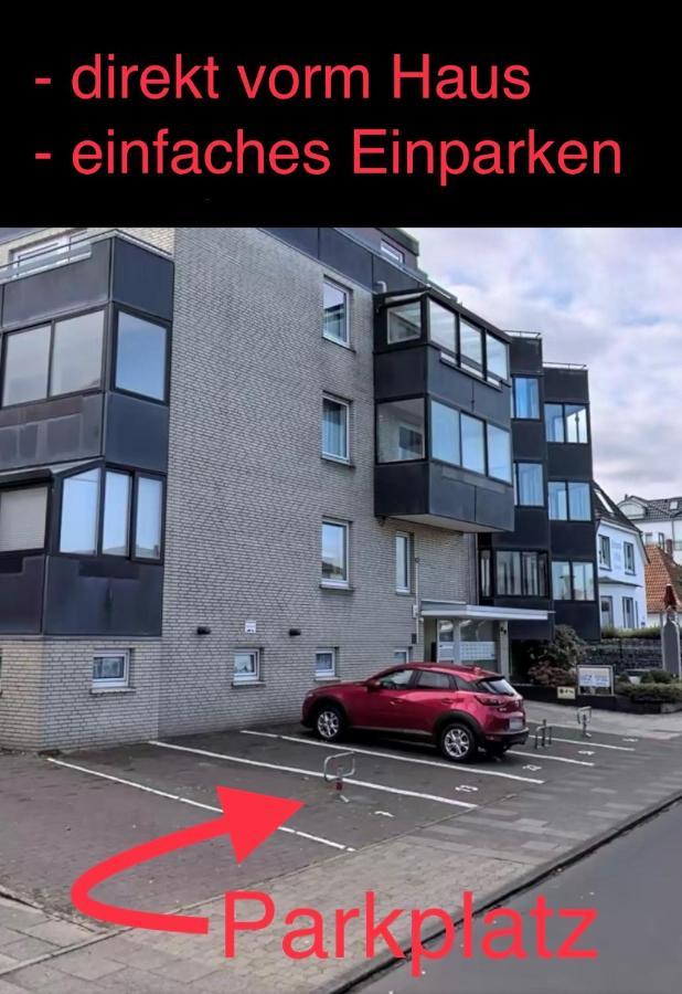 Traumhafte Ferienwohnung "Seeperle" In Cuxhaven - Duhnen Mit Teilseeblick In 1A Lage Exterior foto